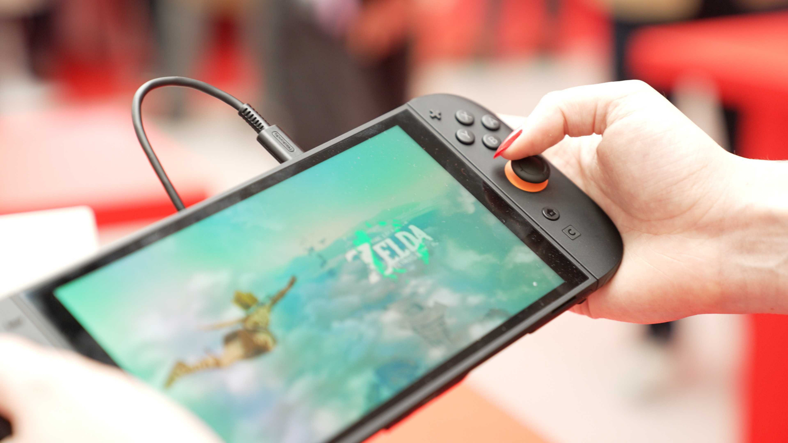 닌텐도 스위치 2 런칭 화면 예시