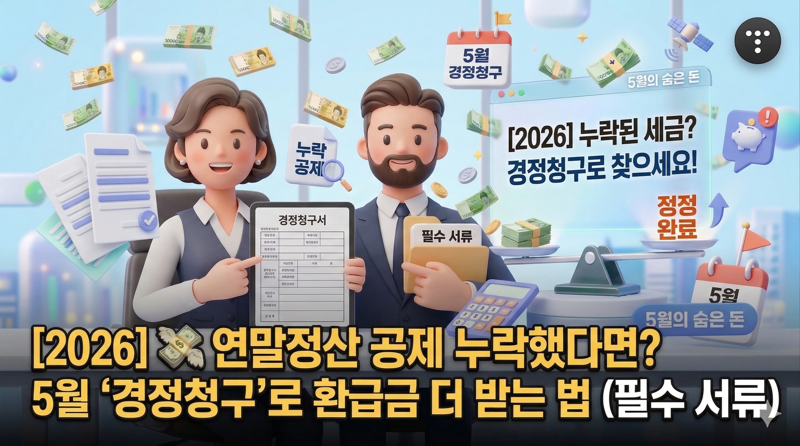 2026๋
์ฐ๋ง์ ์ฐ ๋๋ฝ๋ ๊ณต์ ๋ฅผ 5์ ๊ฒฝ์ ์ฒญ๊ตฌ๋ก ํ๊ธ๋ฐ๋ ๋ฒ๊ณผ ํ์ ์๋ฅ ์๋ด