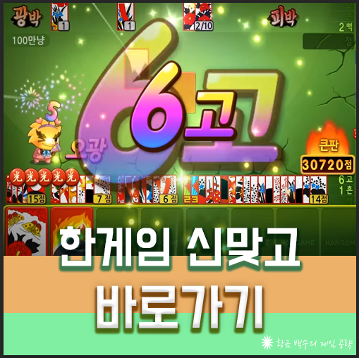 한게임 신맞고 바로가기