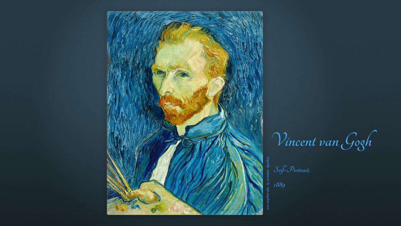 11 반고흐 자화상, F626 C - Vincent van Gogh 반고흐 자화상