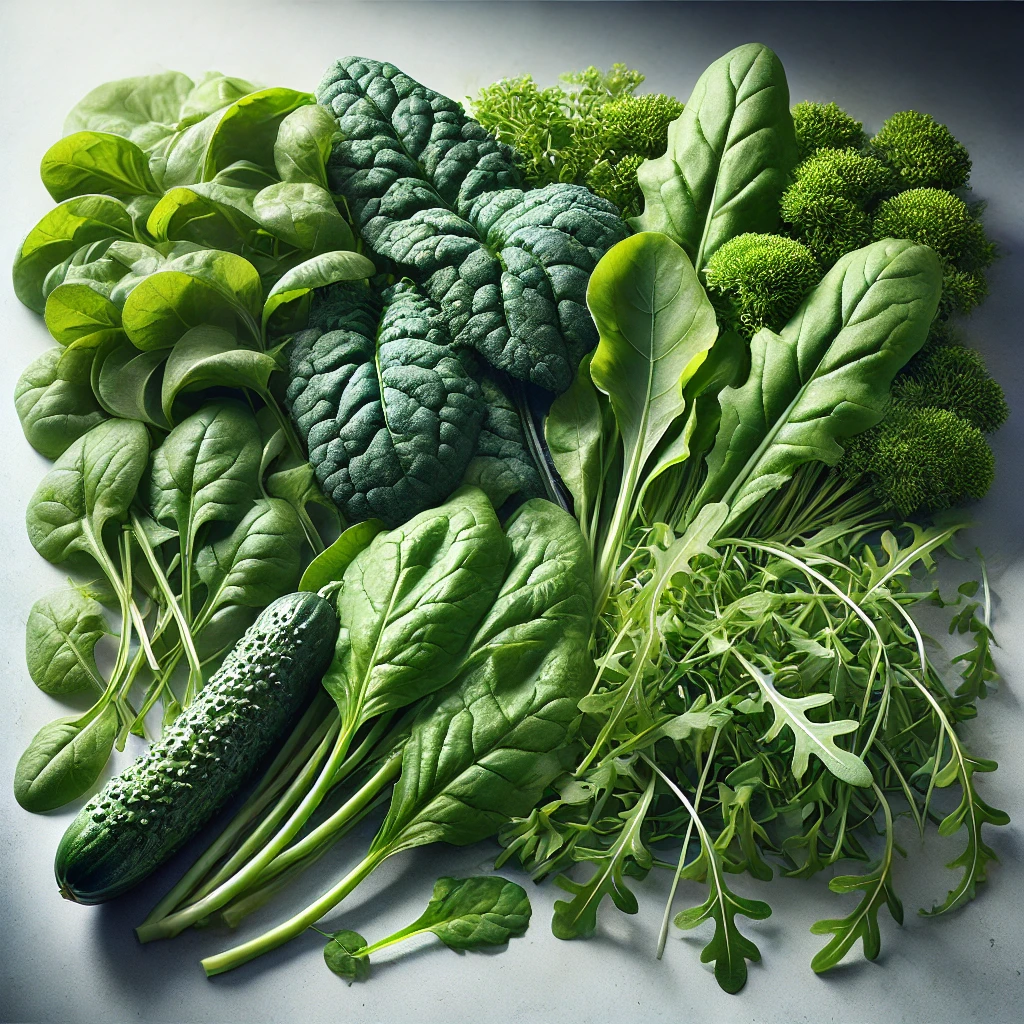 시금치-케일-루콜라-물냉이