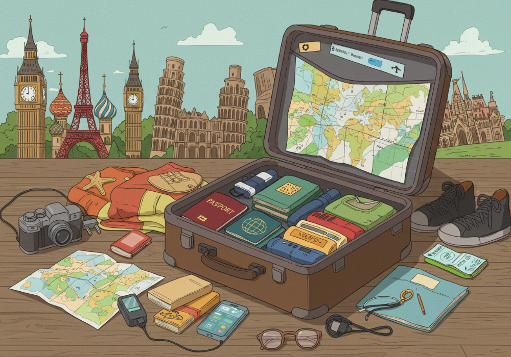 [2025 유럽 여행 짐싸기 가이드] 기내용&middot;수화물별 필수 아이템 &amp; 체크리스트 지금 확인!