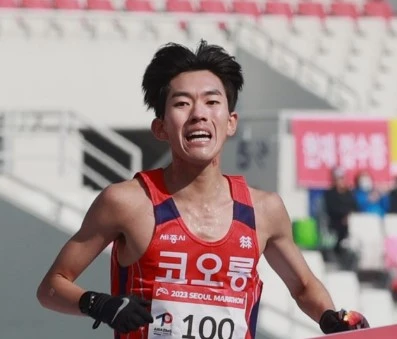 마라톤 박민호 선수