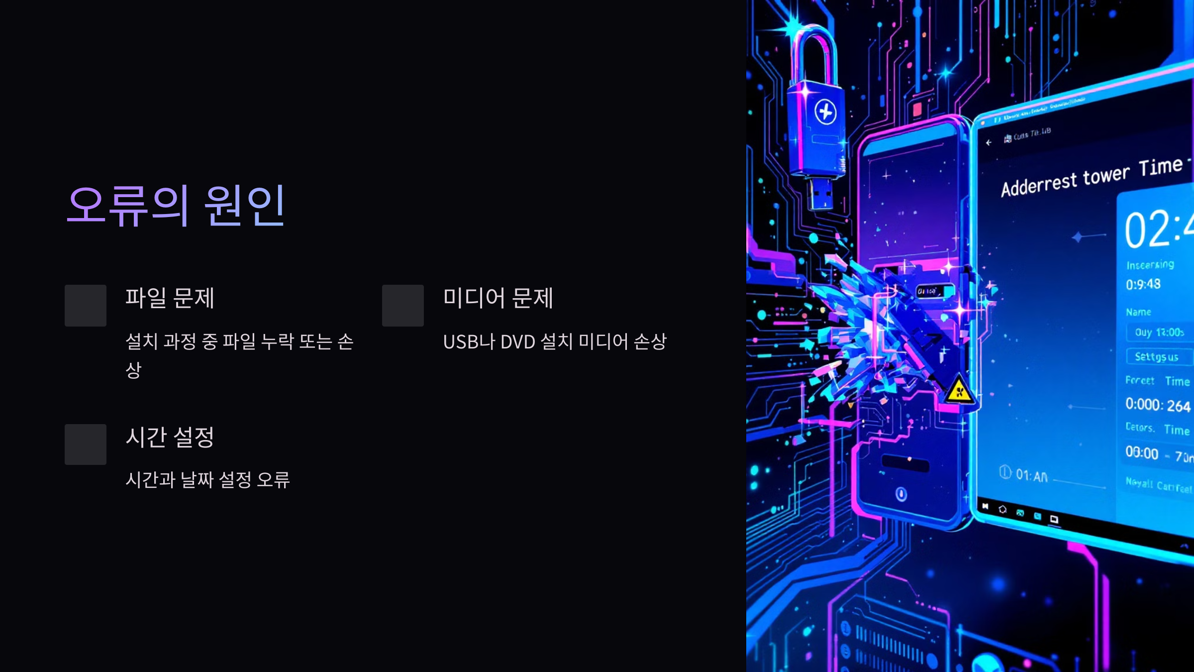 오류원인