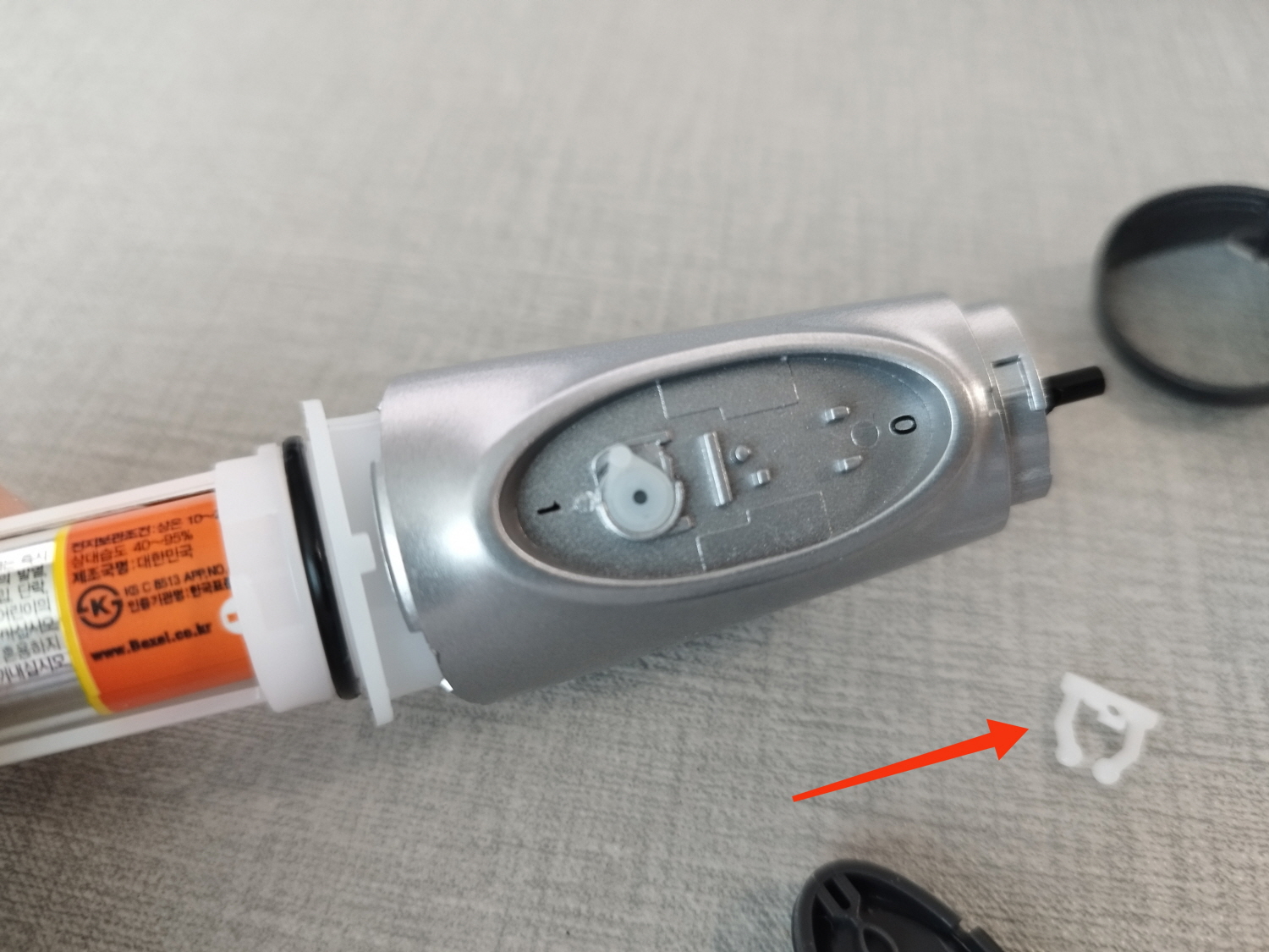 파나소닉 코털 제거기 ER-417 스위치 파손