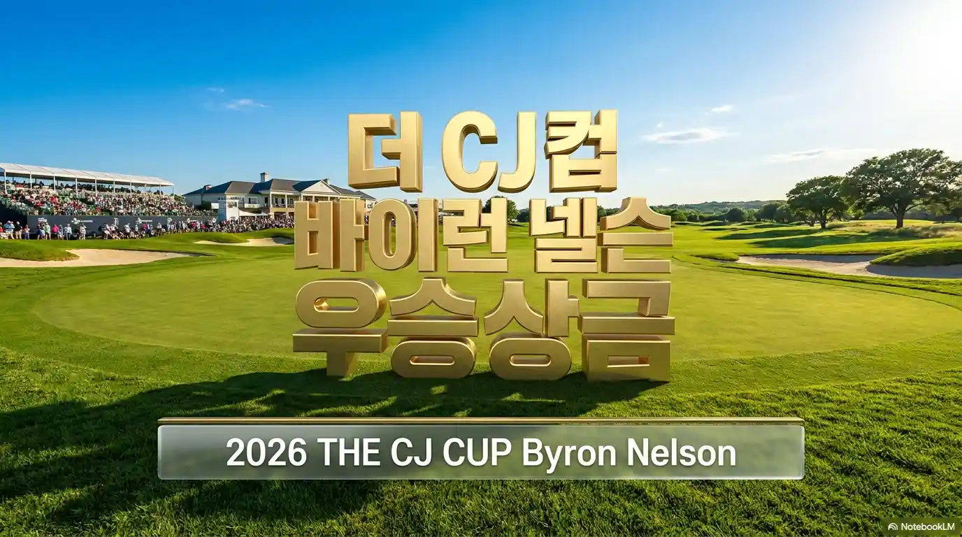 더 CJ컵 바이런 넬슨 우승상금 총정리 글의 썸네일