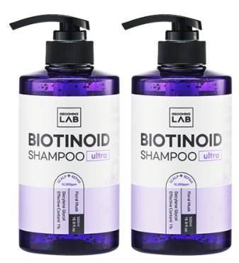 그루밍랩 비오티노이드 두피집중케어 비듬 각질 가려움 샴푸 500ml, 2개