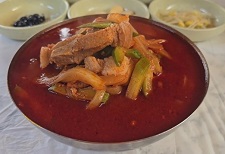 애호박국밥