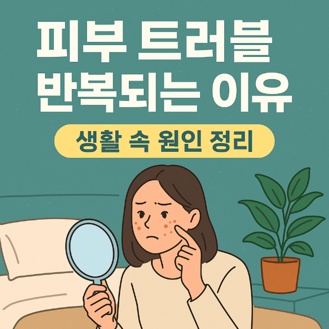 피부 트러블 원인