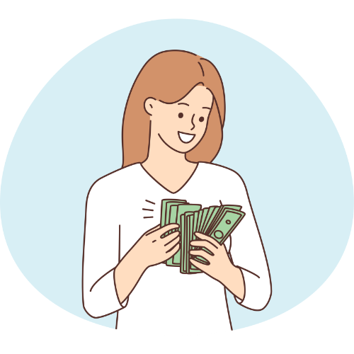 실업급여를 받은 여성