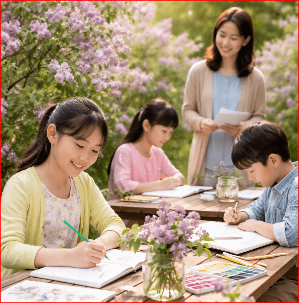 미선나무를 주제로 한 교육 활용 사례