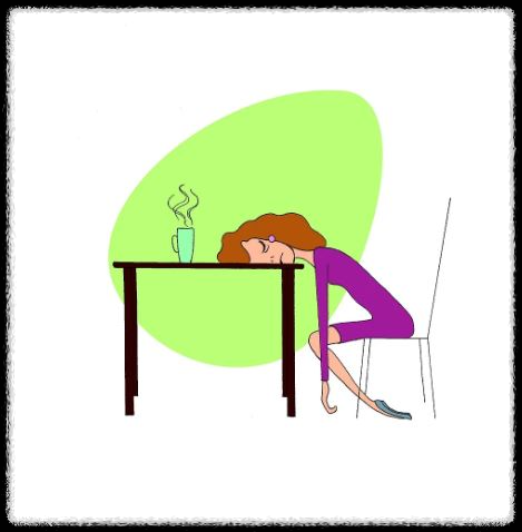 습관성 피로 사진