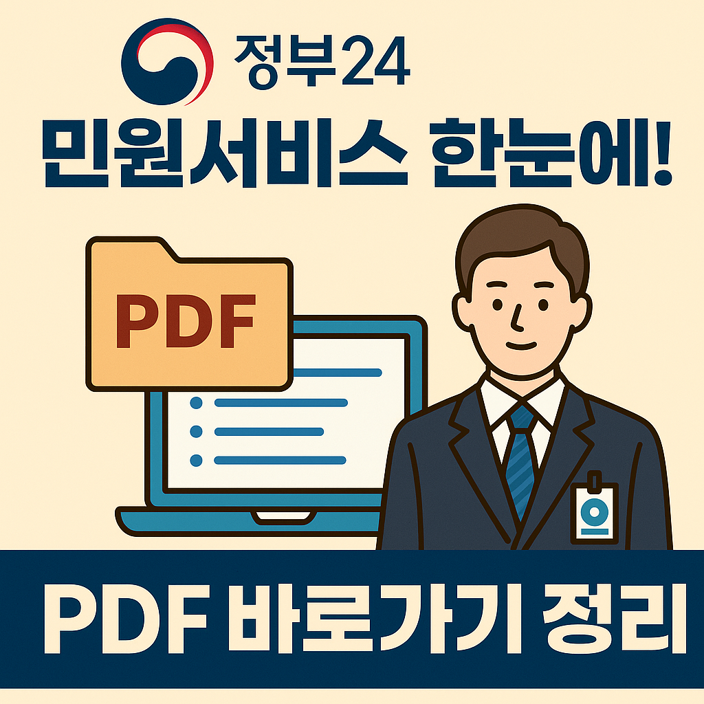 정부24, 민원서비스, PDF정리, 바로가기링크, 자주찾는민원, 주민등록등본, 가족관계증명서, 건강보험자격득실확인서, 여권재발급, 출입국사실증명, 전입신고, 납세증명서, 보조금24, 혼인신고, 출생신고, 사망신고, 자동차등록원부, 민원발급, 온라인행정, 정부서비스, 공공서비스, 정부포털, 간편인증, 민원서류, 전자문서