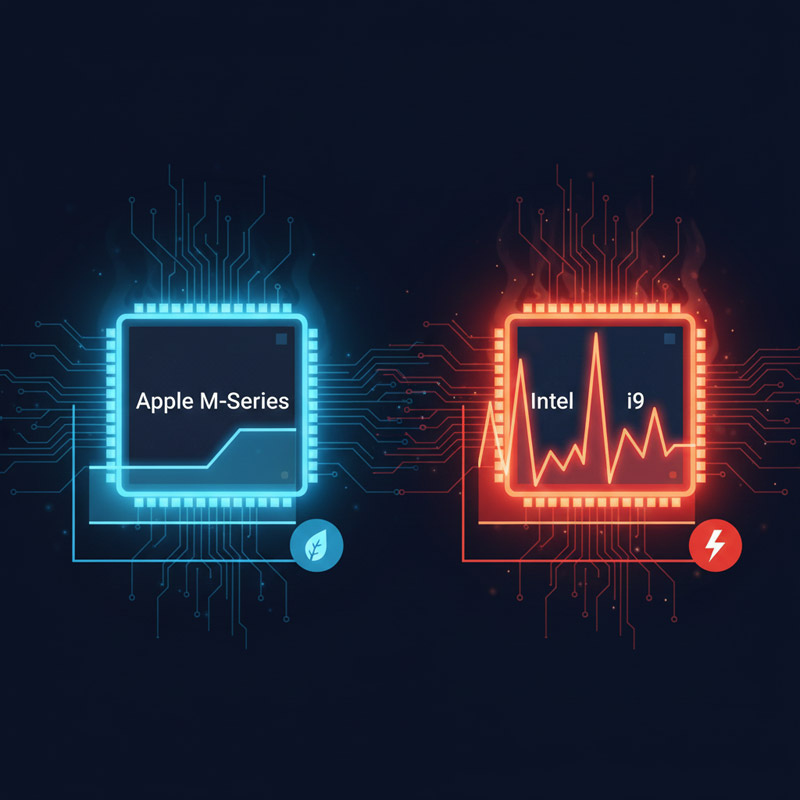 2025 노트북 CPU 비교 – 인텔 vs AMD vs 애플 M시리즈
