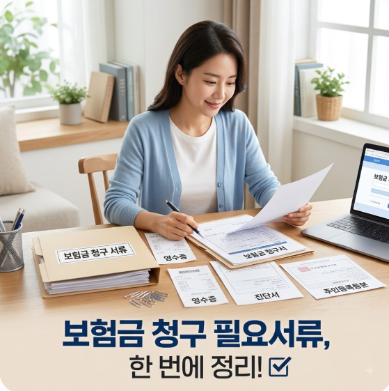 보험금 청구 필요서류 총정리