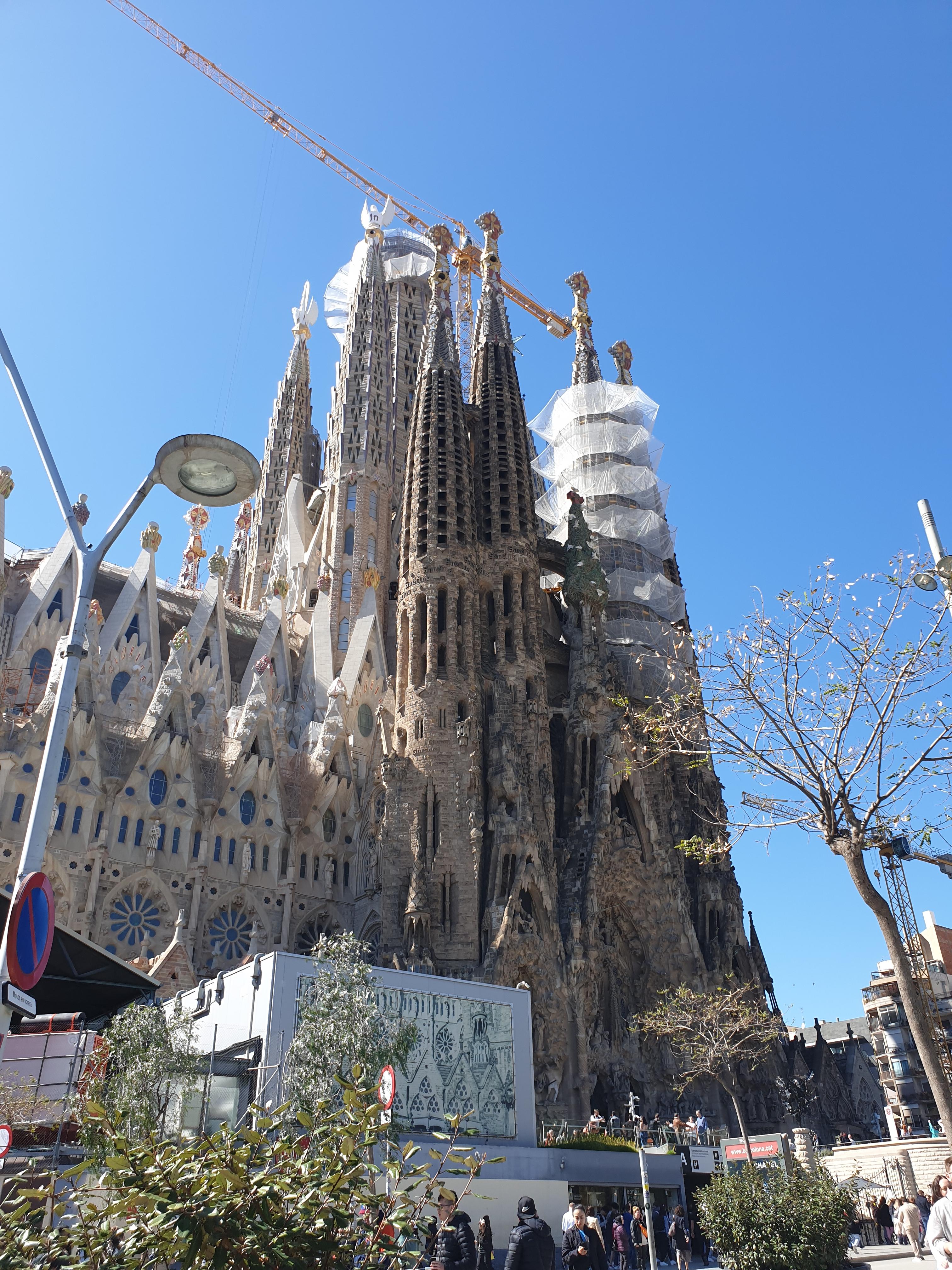 사그리다 파밀리아 성당 외관