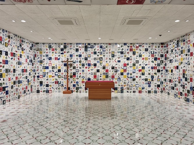 황새바위 순교성지 부활성당 내부