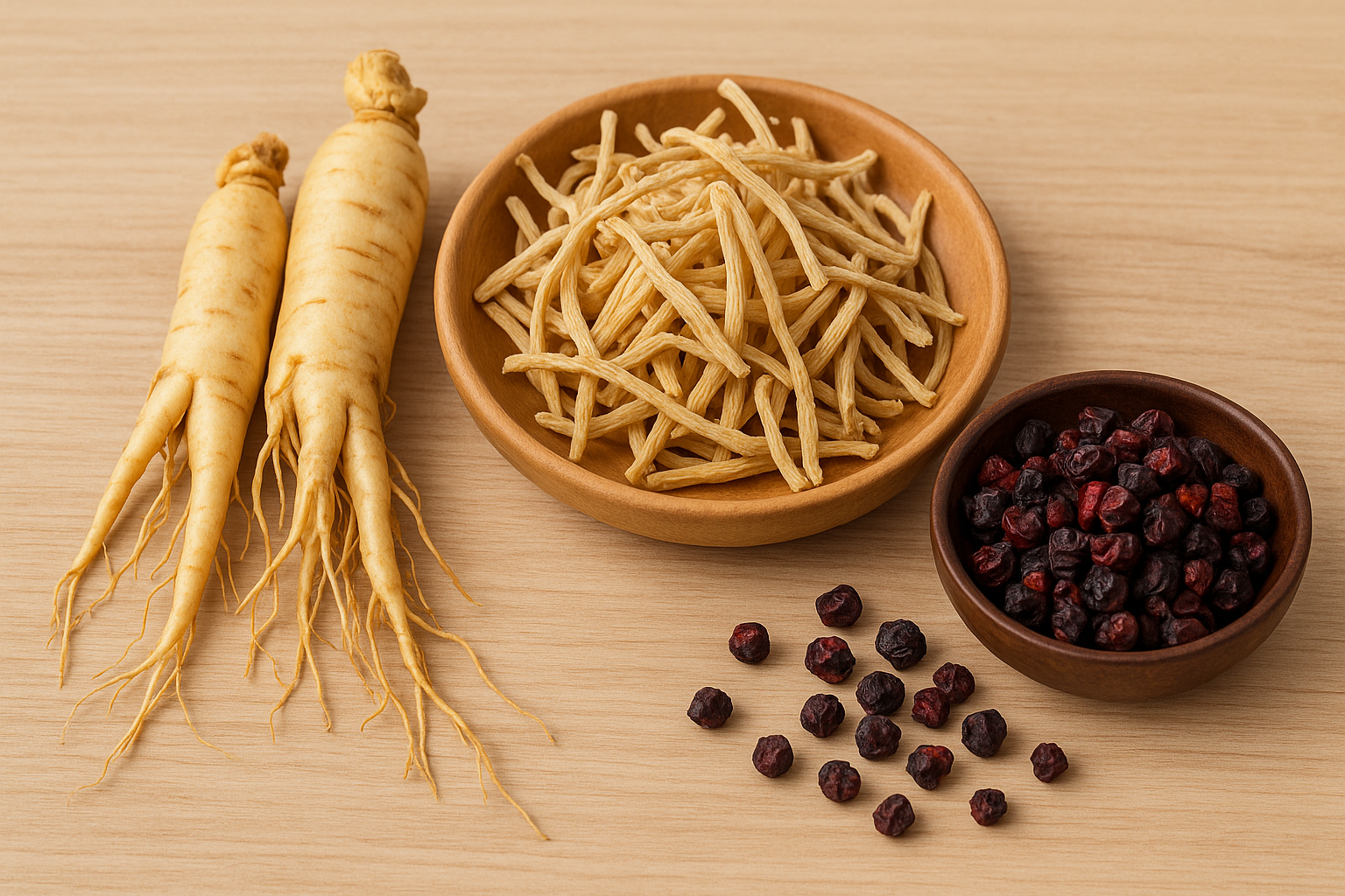 생맥산은 무엇으로 만드나