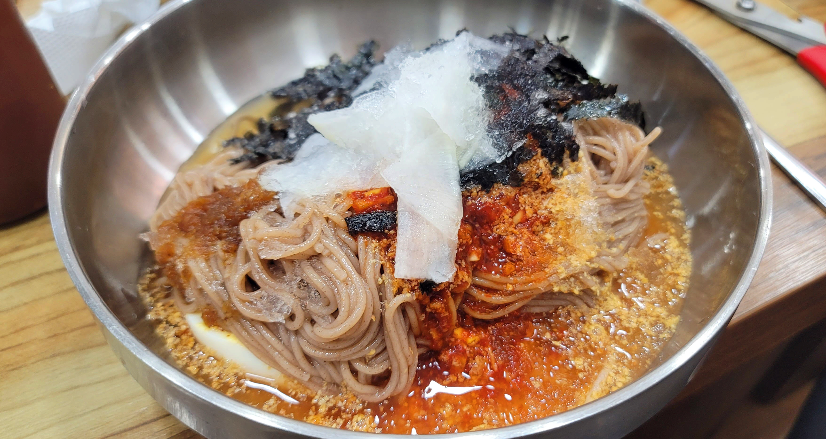 비빔 막국수