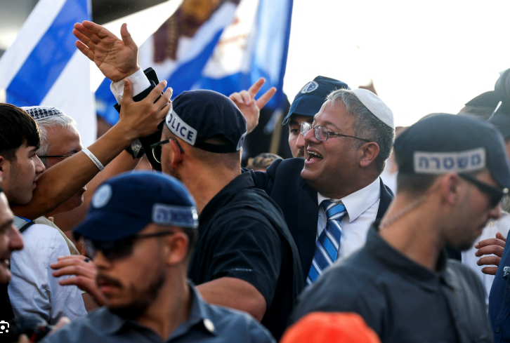 아랍인들에게 죽음을 이라고 외치는 이스라엘 극우인사