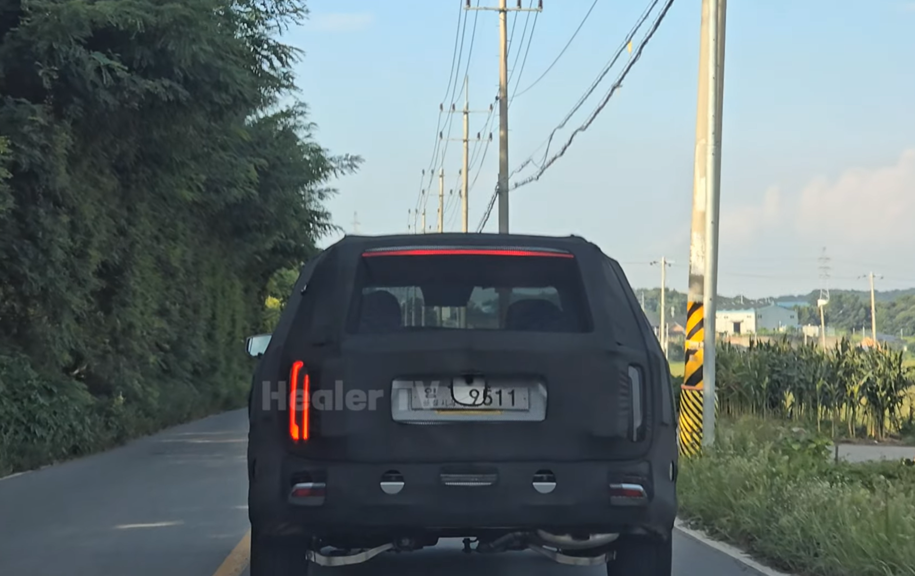 기아 텔루라이드 풀체인지 테스트카 스파이샷