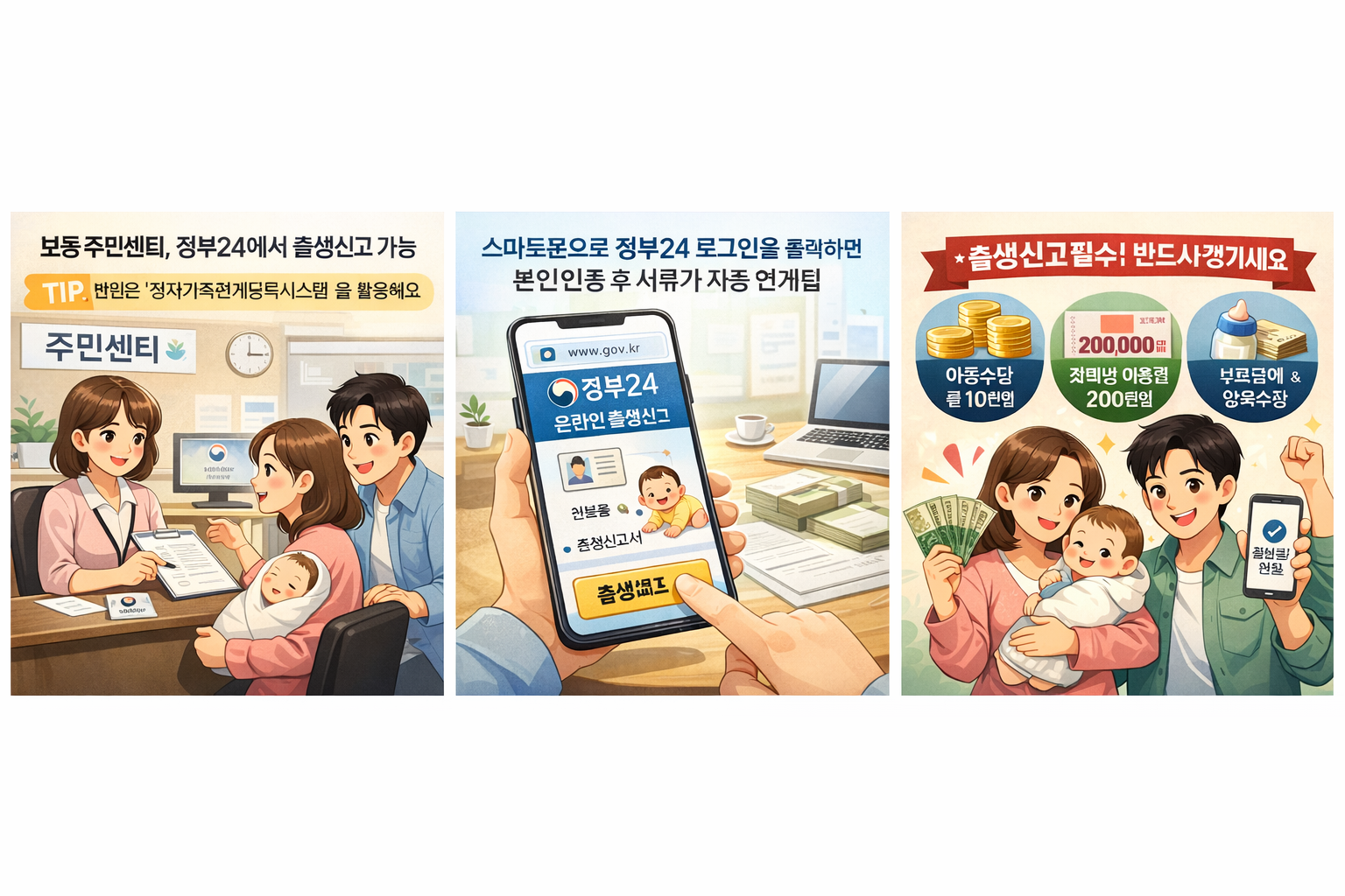 2026 신생아 출생신고 준비물 총정리