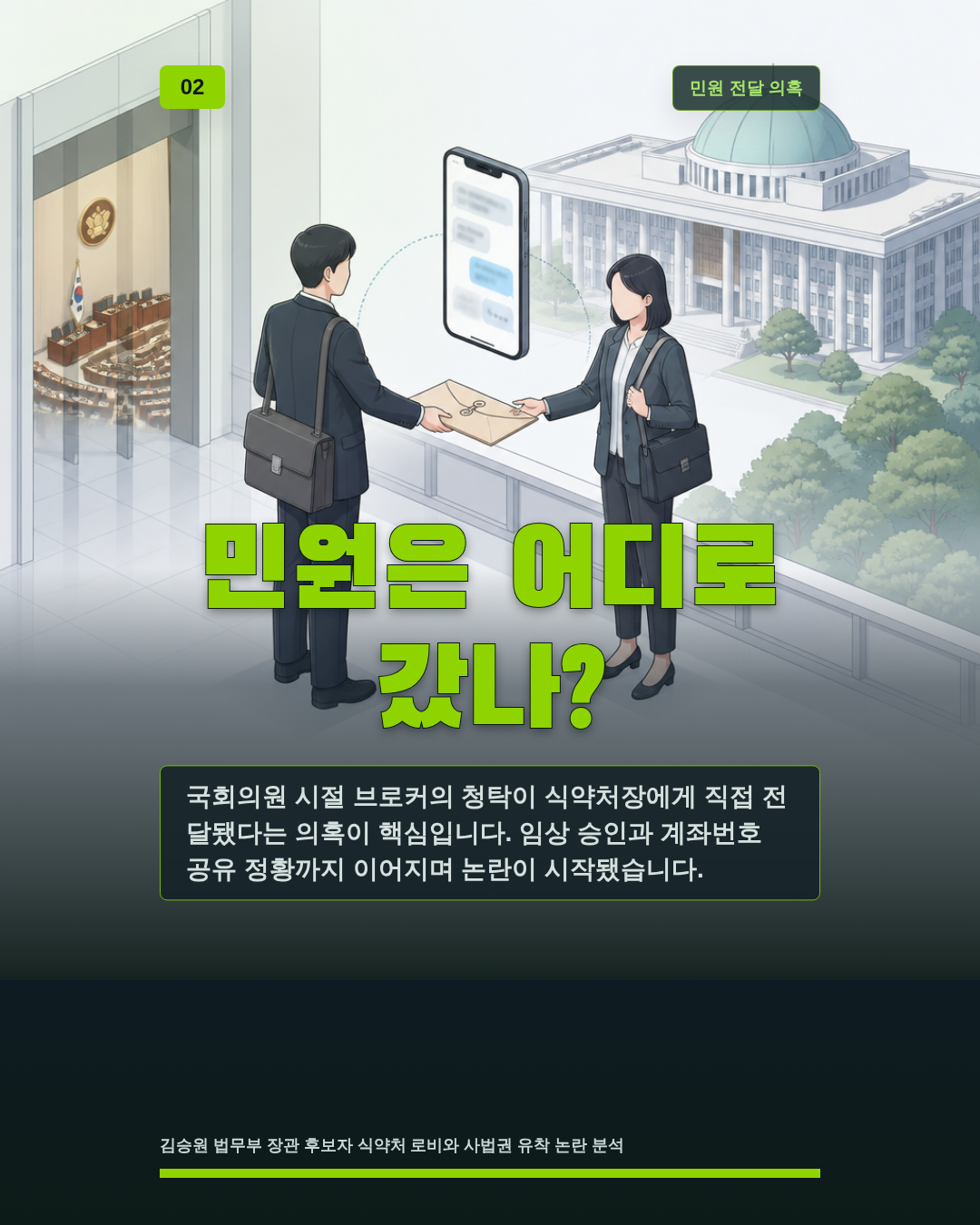 민원은 어디로 갔나?