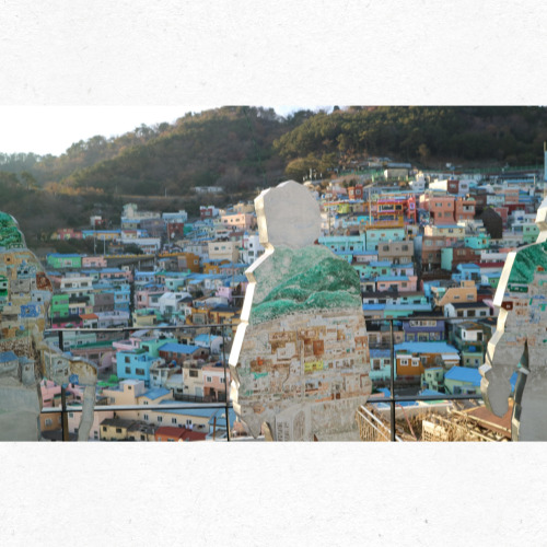 부산 영도 고소동 벽화마을 풍경