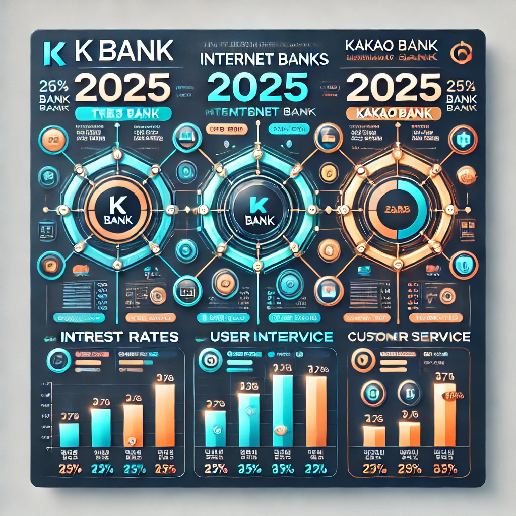 케이뱅크 토스뱅크 카카오 뱅크 비교