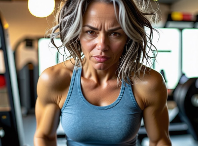 휴식 없는 과도한 운동 사진