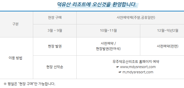 덕유산 케이블카