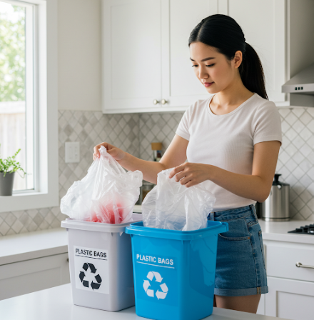 비닐봉지 재활용 8가지 방법