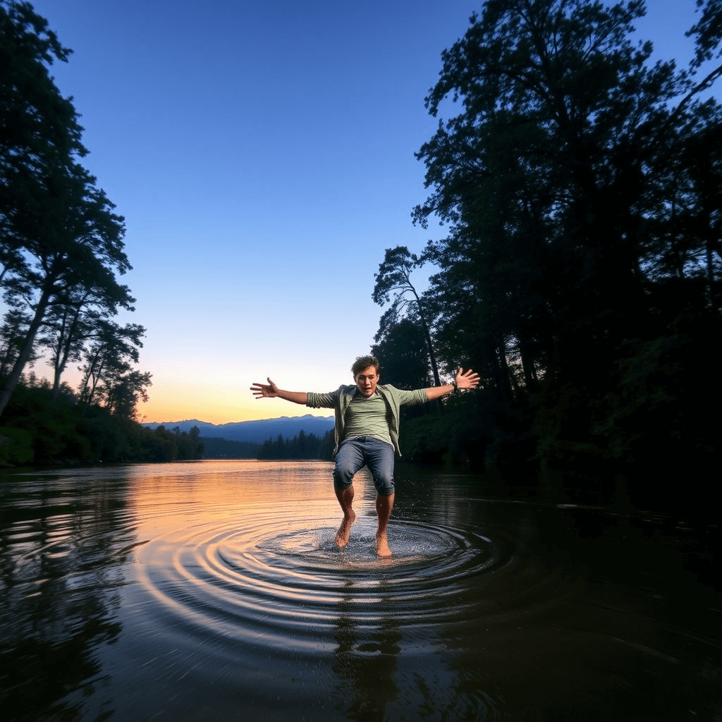 물에 빠지는 꿈 해몽