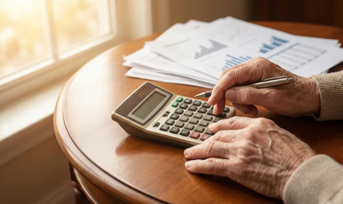 꼼꼼한 계산이 필요한 국민연금 조기수령, 득과 실을 따져보는 노부부의 모습