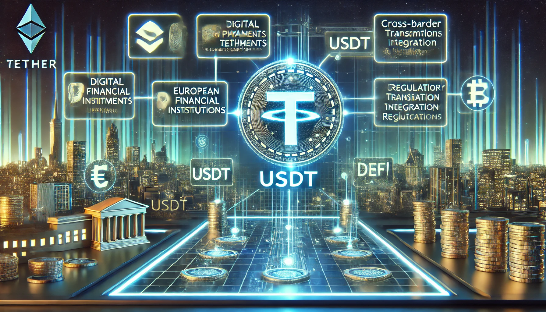 유럽 금융 시스템에서 USDT 영향성