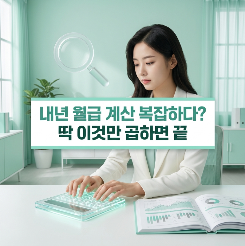 2027년 최저시급 2026년 조율안, 핵심 계산법 정리