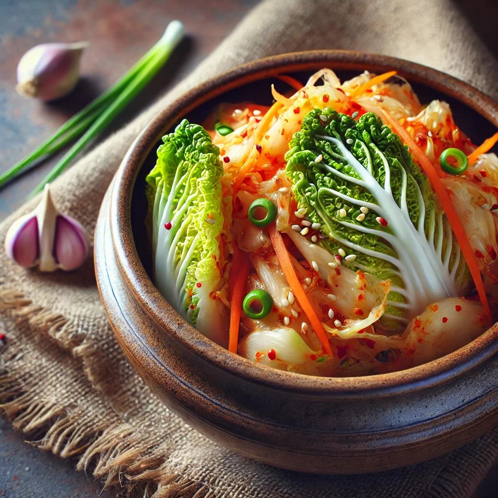 어린이 김치 레시피 안 매운 겉절이 와 백김치 만드는 법