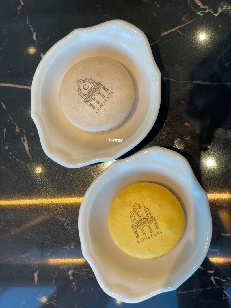 조선팰리스 콘스탄스 호텔 뷔페-제공 마카롱