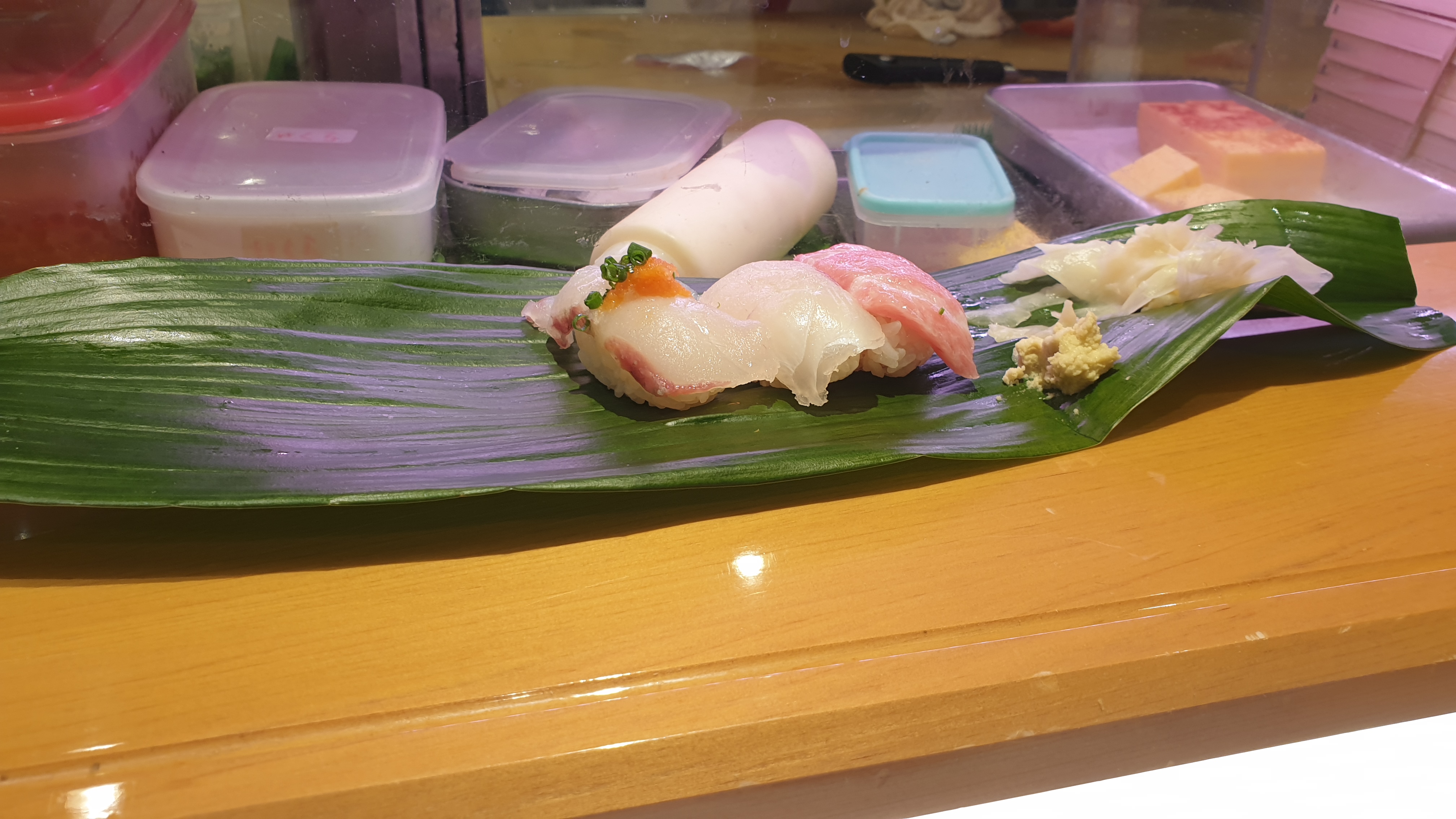 효탄스시 초밥 만들어 나온 모습