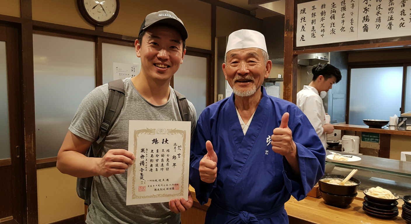 우동 장인과 함께