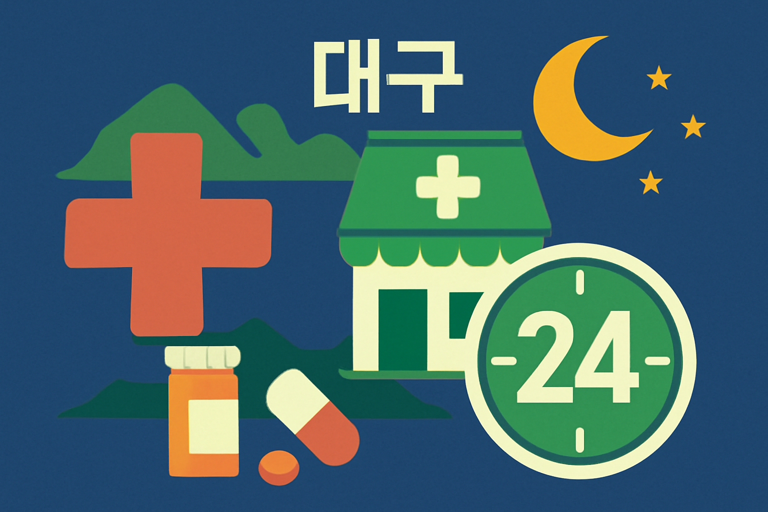 대구 24시 약국 &amp; 공공심야약국 총정리 위치&middot;운영시간 안내 관련 사진