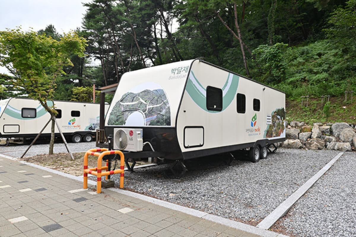 박달재자연휴양림 카라반