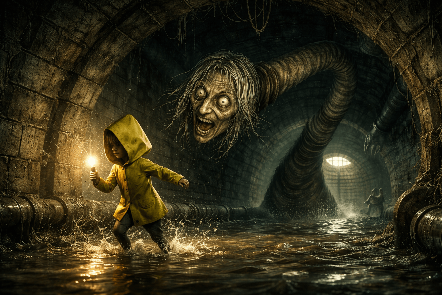 리틀나이트메어 할멈과 추격전