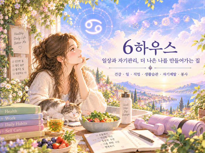 6 하우스❘ 일상과 자기관리, 더 나은 나를 만들어가는 영역
