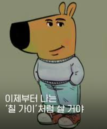 칠가이 Chill Guy 뜻 밈 인기 이유