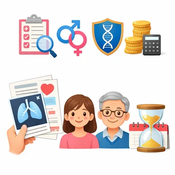 암보험 보험료 결정 기준과 가입 나이 영향16