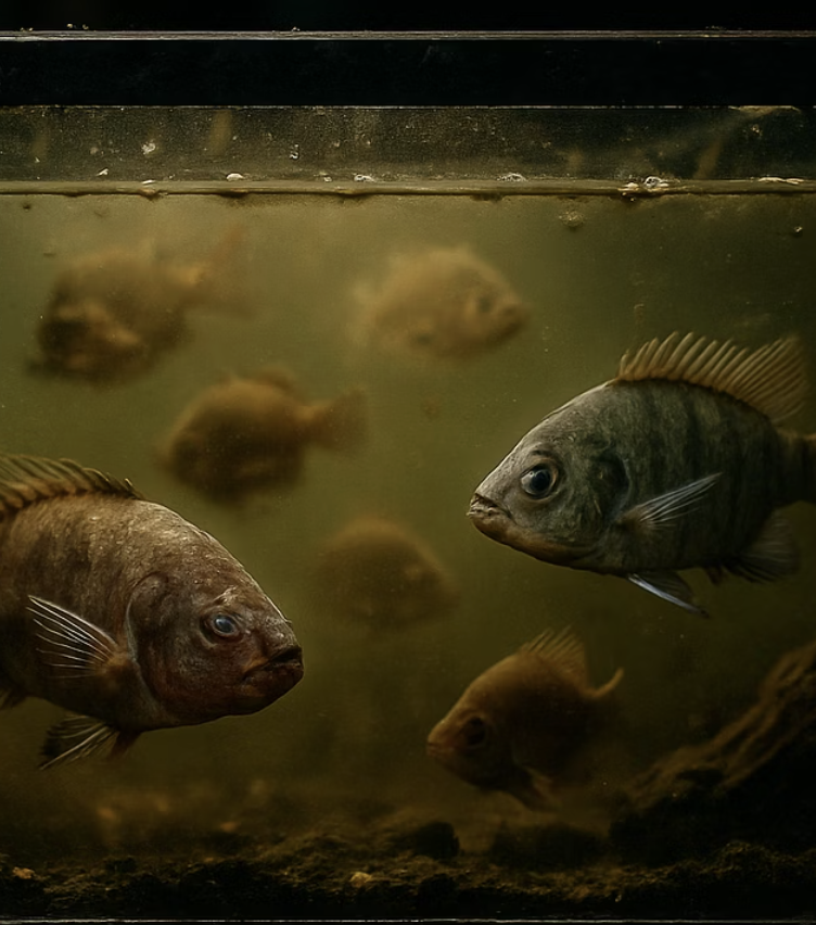 이런 어항은 피하세요! (나쁜 자동청소어항의 함정)