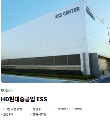 HD현대중공업 ESS