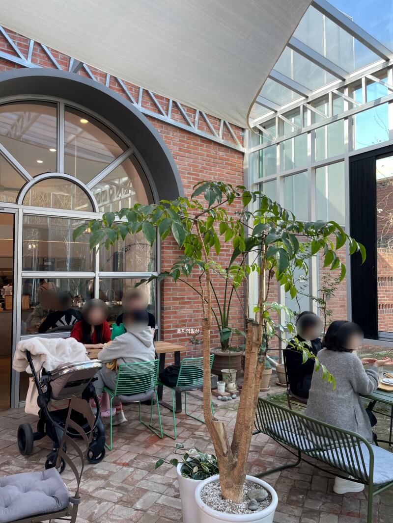 용인 카페 빈투바 로스터리 에그타르트-테라스