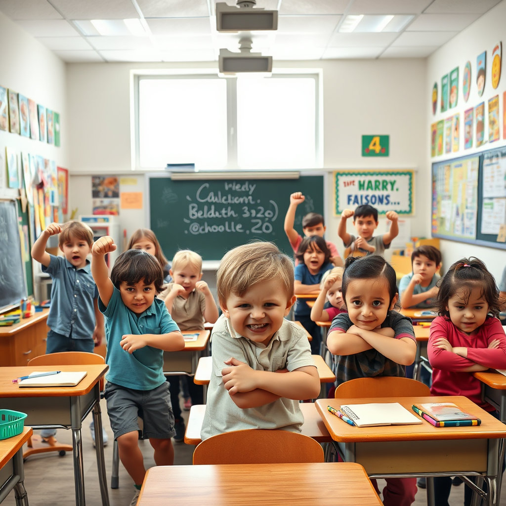 화를 내는 아이